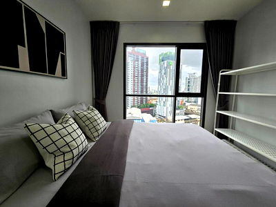 Condos for rent Khlong Toei : ✨ Beautiful room, Life Sukhumvit 48 condo, size 30 sq m, 1 bedroom, 14th floor, only 18,000 baht 🏡💖