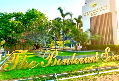 Houses for rent Chonburi : For rent: 2-storey detached house, large house, The Boulevard Sriracha, Chonburi project