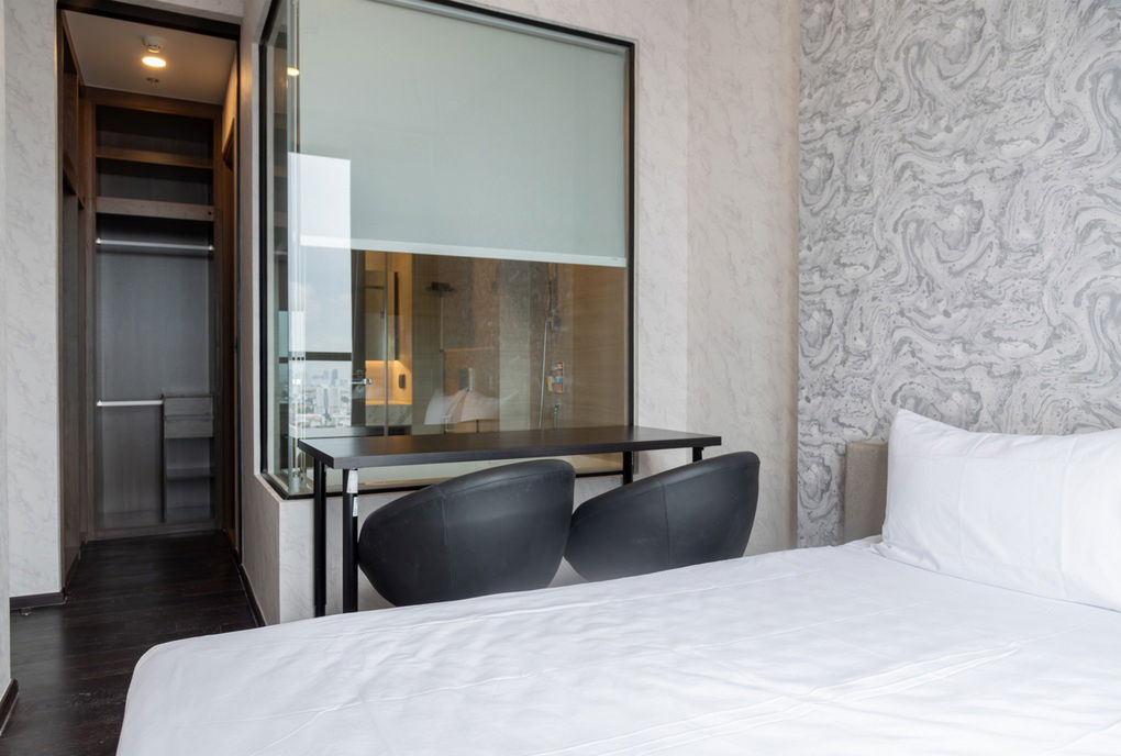 รูป Call : 096-256-5559 Condo Park Origin Thonglor ใกล้ BTS ทองหล่อ ห้องใหม่ 32.5 ตารางเมตร 1 นอน ชั้น24 ทิศตะวันออก ตึกB ตกแต่งครบ - รูปที่ 7/13