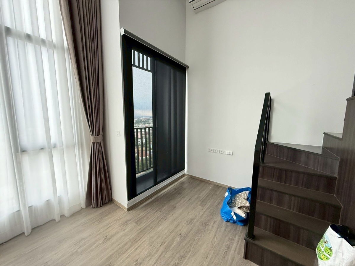 picture Condo For Rent | Duplex Room The Best Value In The Project “The Origin Plug & Play Ramintra” 42 Sq.m. Near MRT Ram Inthra Kor Mor 9 - 3/8
