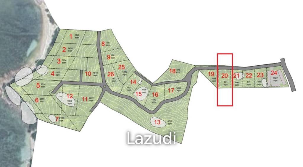 picture Exclusive Land at The Waterfront Estate, Ko Pha-ngan - 1/1