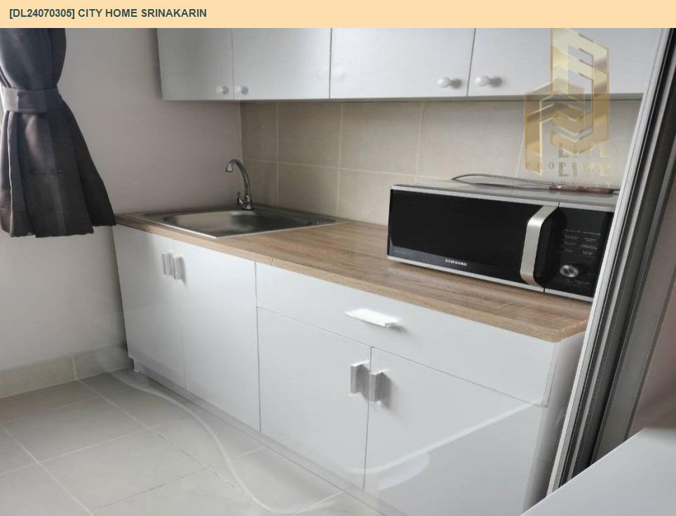 รูป DL24070305 ให้เช่าคอนโด ซิตี้ โฮม ศรีนครินทร์ (City Home Srinakarin) ใกล้ BTS แบริ่ง พร้อมเข้าอยู่ โทรด่วน 0638692663 LineID @534wlwof - รูปที่ 3/5