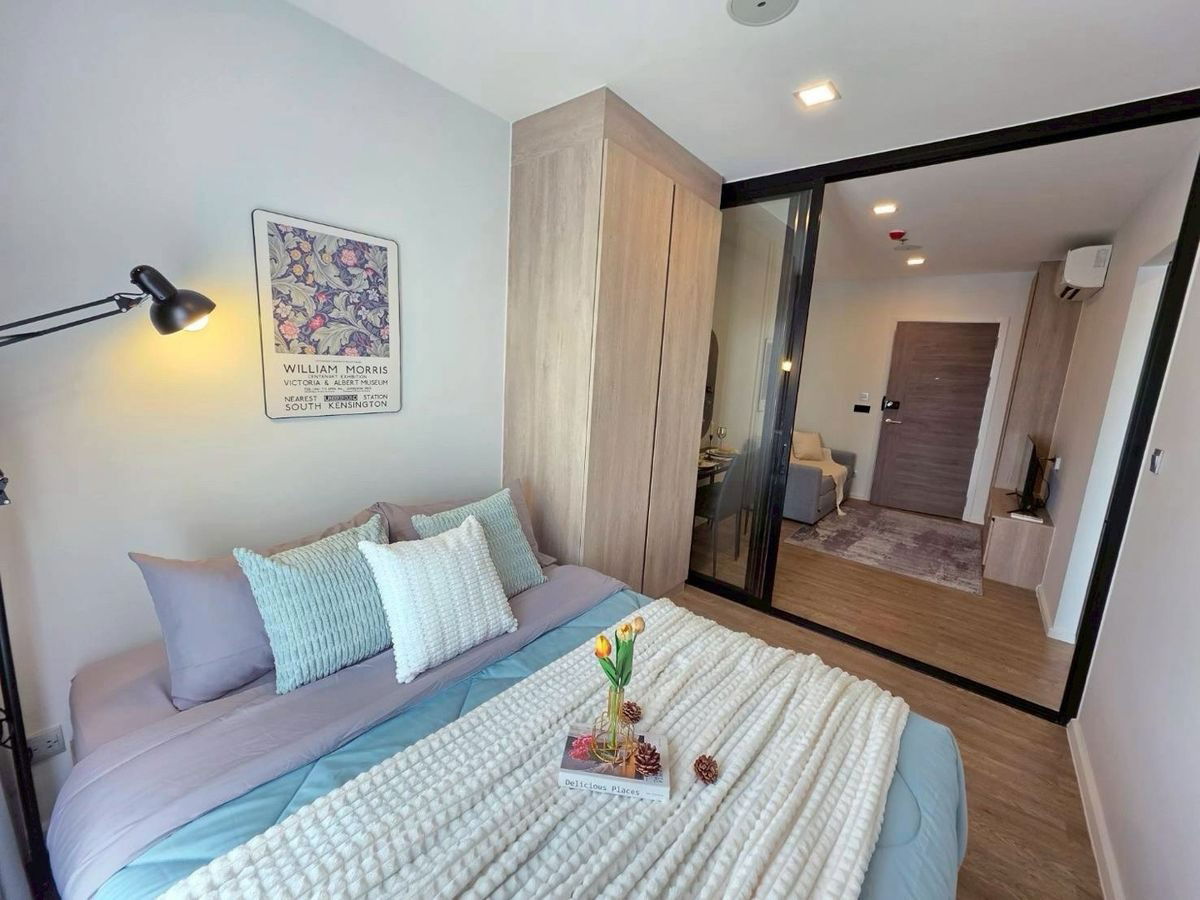 picture ✨ Beautiful and cheap, Condo Modiz Sukhumvit 50, size 30 sq m, 1 bedroom, Building B, 9th floor 🏡💖 - 8/11