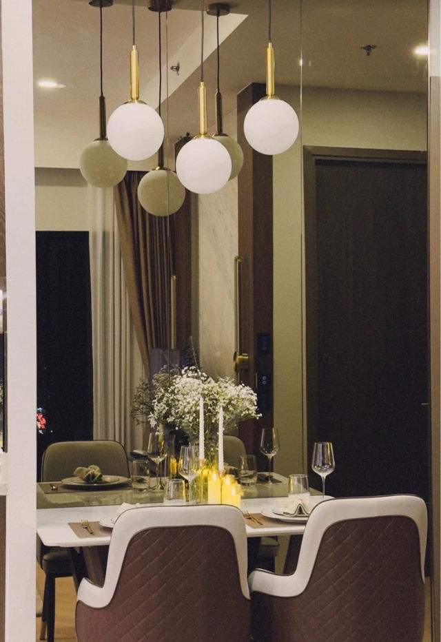 picture P1113 Condo for rent Park Origin Thonglor, 2 bedrooms in the heart of Thonglor. The room is beautifully decorated, fully furnished, ready to move in. - 12/17