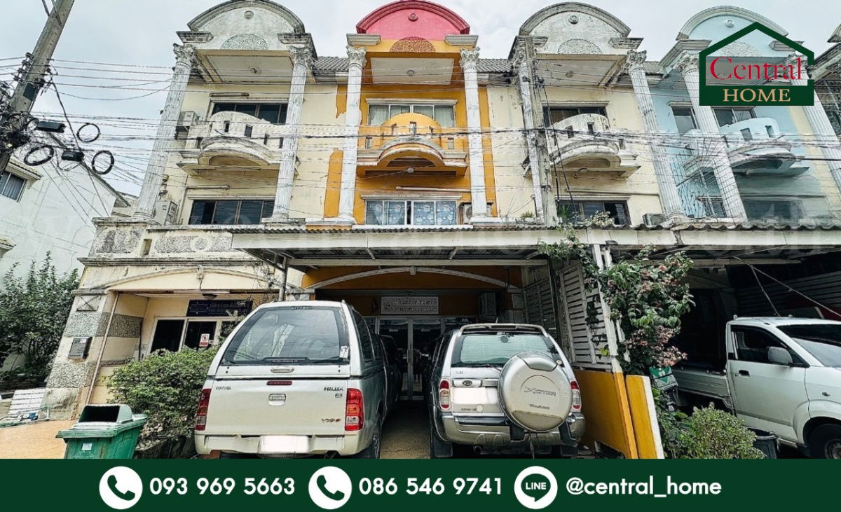รูป อาคารพาณิชย์ 3 ชั้น วิโรจน์วิลล์ บางบัวทอง นนทบุรี ราคาถูกที่สุด - รูปที่ 1/20