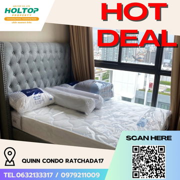 #R5334  Condo for rent Quinn Condo Ratchada17
