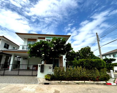 Houses for rent Prawet : 🏡 Single house for rent, Manthana 2, Wongwaen-On Nut, near Kanchanaphisek parallel road, 60,000 baht, property code: RS1059