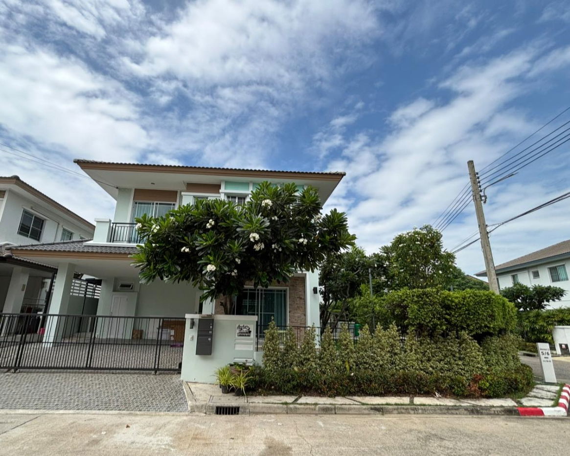 picture 🏡 Single house for rent, Manthana 2, Wongwaen-On Nut, near Kanchanaphisek parallel road, 60,000 baht, property code: RS1059 - 1/18
