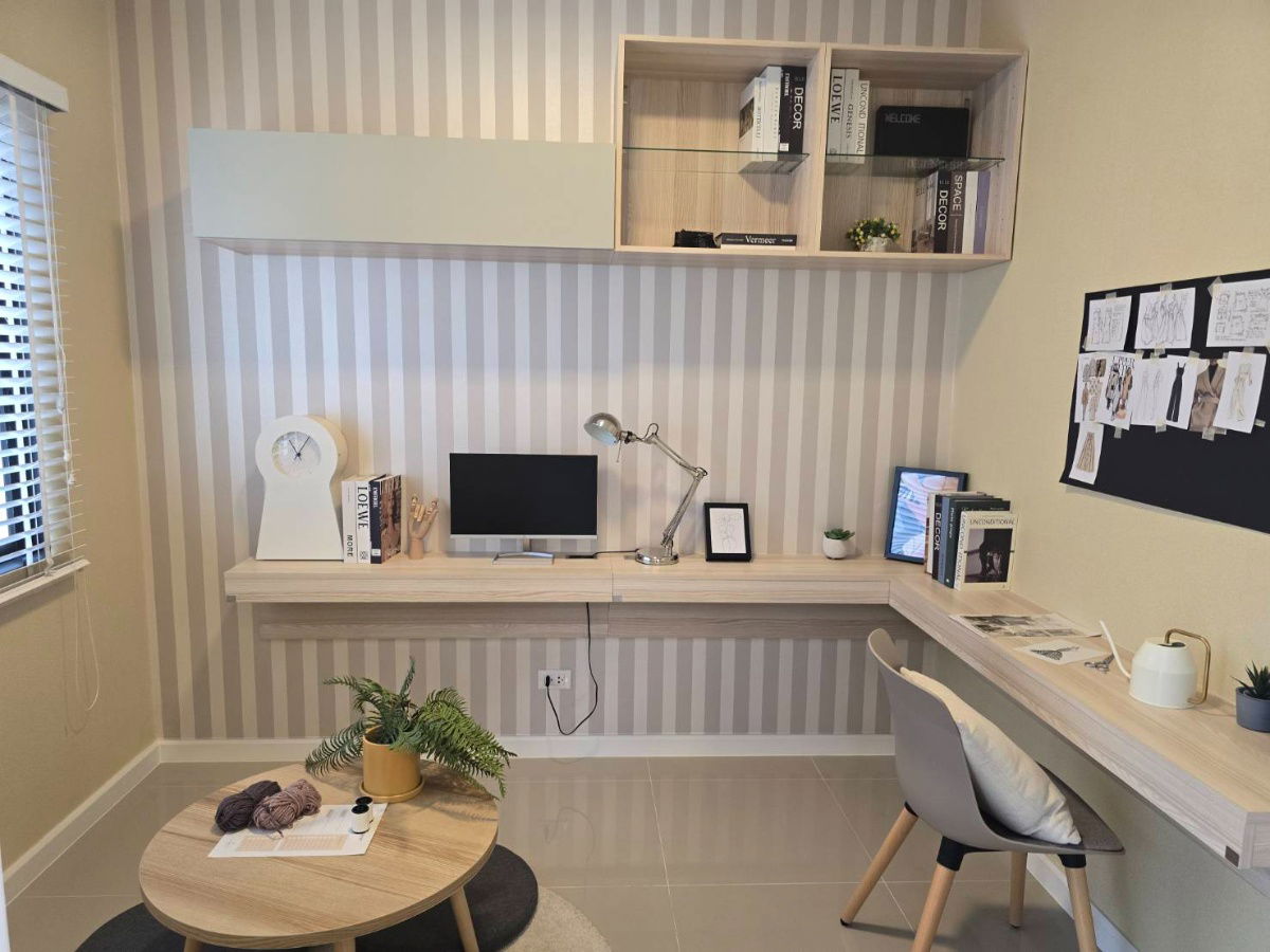 รูป ขายบ้านตัวอย่าง พร้อมอยู่!! ทาวน์โฮม 2 ชั้น สไตล์ญี่ปุ่น ใกล้ห้างฟิวเจอร์พาร์ค รังสิต - รูปที่ 11/13