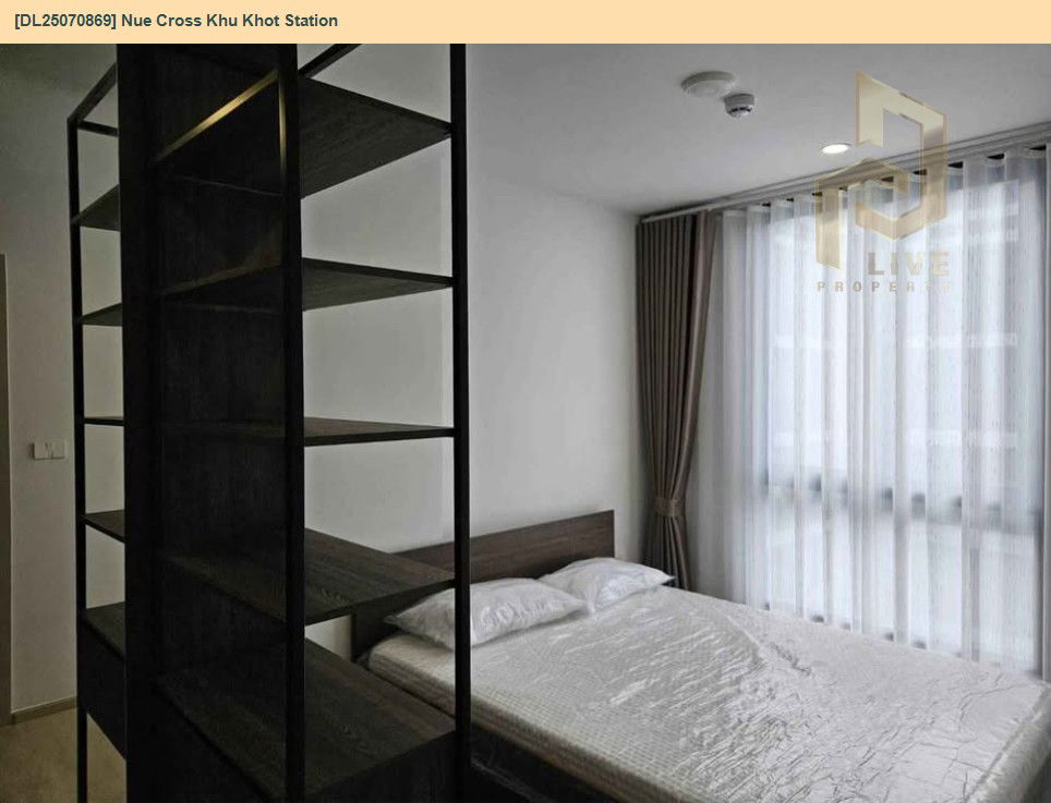 picture DL25070869 Condo for rent, Nue Cross Khu Khot Station near BTS คูคต, ready to move in, call urgently 0656133286 LineID @655ebbvc - 3/7