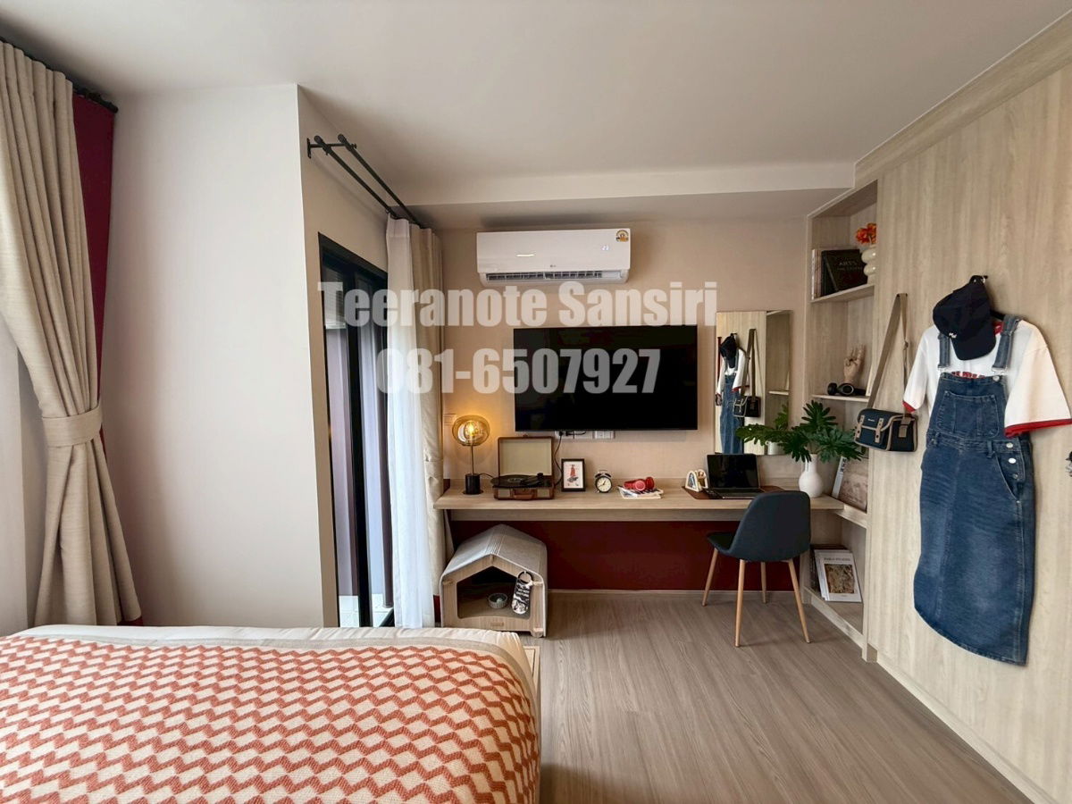 picture New pet-friendly condo near BTS Bearing, starting at 2.1 million baht, fully furnished, ready to move in from Sansiri - 6/10
