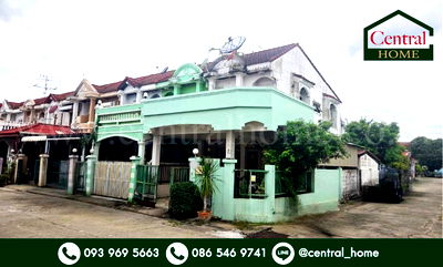 ทาวน์โฮม กระทรวงพาณิชย์ นนทบุรี : ทาวน์เฮ้าส์ 30 ตร.วา นันทนาการ์เด้น 2 ท่าอิฐ - รัตนาธิเบศร์ หลังมุม