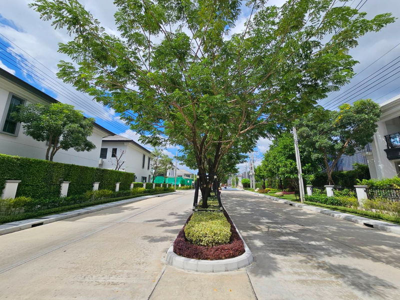 ขายบ้านเดี่ยว : บ้านเดี่ยวโซนส่วนตัว ใกล้สวนส่วนกลาง คลับเฮ้าส์ ที่ดินเยอะ เศรษฐสิริ ราชพฤกษ์-นครอินทร์ ไม่รีบไม่ได้แล้วววว