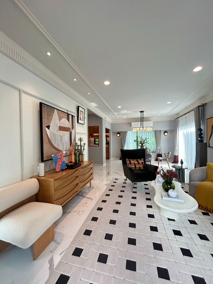 รูป 🏡 บ้านตัวอย่างสุดพรีเมียม ในโครงการ เศรษฐสิริ พหลโยธิน–สายไหม 📍 ทำเลดี ติดถนนใหญ่ ใกล้รถไฟฟ้า ทางด่วน และสิ่งอำนวยความสะดวกครบครัน - รูปที่ 3/7