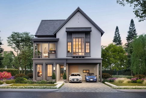 🏡บ้านตัวอย่าง โครงการ สราญสิริ เวสต์เกตใกล้คลับเฮ้าท์