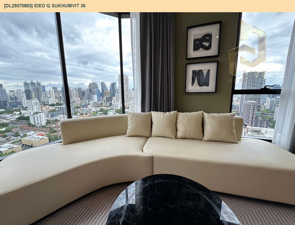รูป DL25070883 ให้เช่าคอนโด ไอดีโอ คิว สุขุมวิท 36 (IDEO Q Sukhumvit 36) ใกล้ BTS ทองหล่อ พร้อมเข้าอยู่ โทรด่วน 0638692663 LineID @655ebbvc - รูปที่ 3/12