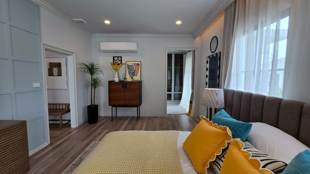 รูป ขายบ้านตัวอย่างแต่งครบพร้อมอยู่ เศรษฐสิริ พหลโยธิน สายไหม พร้อมสวนส่วนตัว  - รูปที่ 12/21