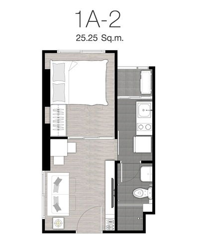 picture For Rent Condo Niche id @ Pakkret Station 7,000 - 15/23