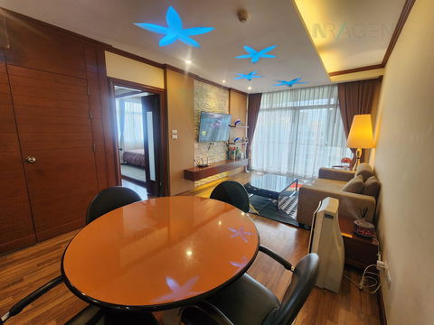📌 For Rent Condo BAAN KLANG KRUNG RESORT RATCHADA 7 Building B2, Floor 8,2 bed room, Room size 100.00 sqm