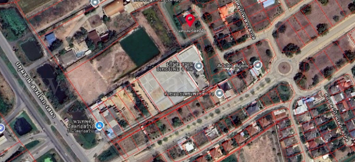 รูป ที่ดินเปล่า 98 ตร.วา ต้นโครงการ เดอะลากูน 1-2 สามโคก ปทุมธานี  - รูปที่ 14/14