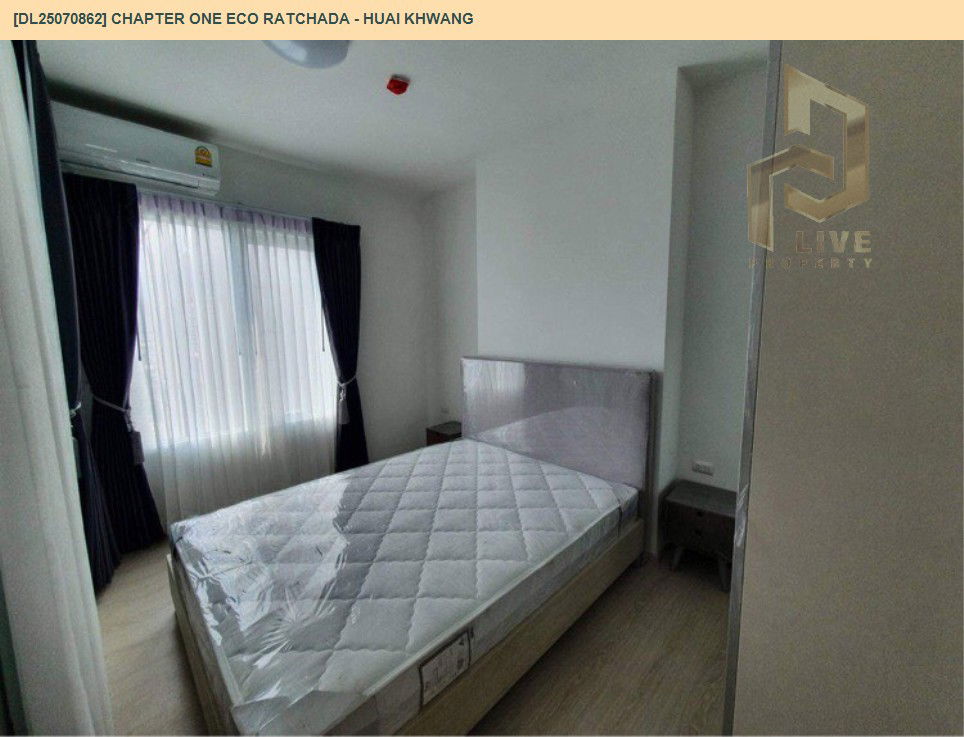 picture DL25070862 Condo for rent, Chapter One Eco Ratchada - Huai Khwang  near MRT ห้วยขวาง, ready to move in, call urgently 0656133286 LineID @534wlwof - 3/11