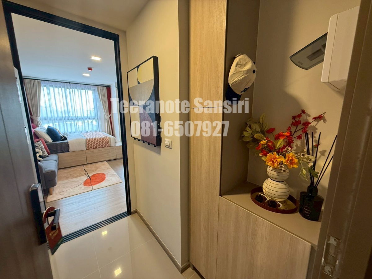 picture New pet-friendly condo near BTS Bearing, starting at 2.1 million baht, fully furnished, ready to move in from Sansiri - 1/10