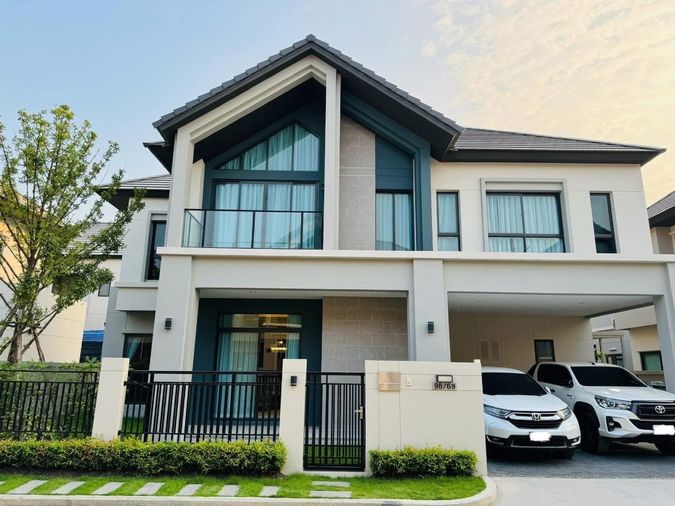3-bed house for rent, 250 sqm, 67 sq wah, Bangkok Boulevard Ramintra - Watcharapol