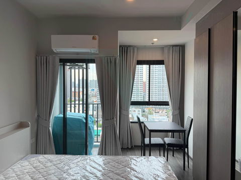 For Rent Condo IDEO RAMKHAMHAENG LAM SALI STATION Building 1, Floor 12,Studio, Room size 25 sqm