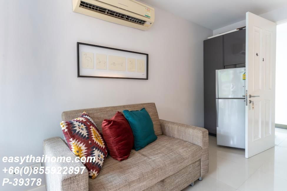 รูป P-39378 ให้เช่า คอนโด เดอะ โคลเวอร์ Soi Thong Lo 18, Khlong Tan Nuea, Watthana, Bangkok พร้อมอยู่ ราคาถูก Line Id @easythaihome 085-592-2897 - รูปที่ 8/9