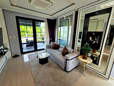 Houses for rent Bang Plee Samut Prakarn : 😊🏡 House for rent Grand Pleno Sukhumvit-Bangna, decorated in Classic Luxury, spacious usable area, near Mega Bangna only 600 meters.