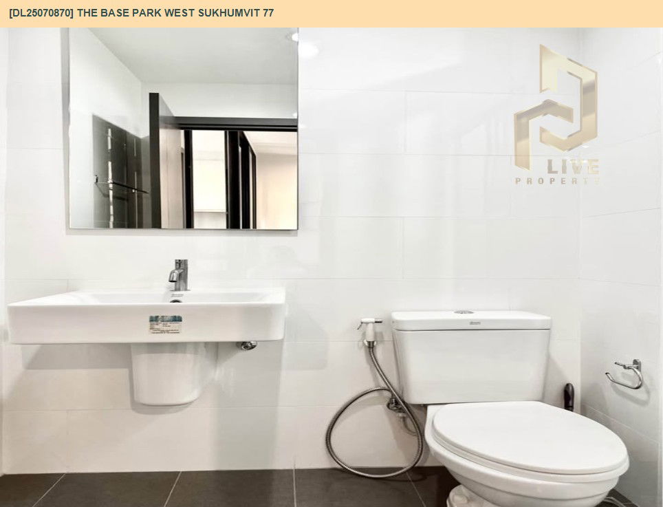 picture DL25070870 Condo for rent, The Base Park West Sukhumvit 77 near BTS On Nut, ready to move in, call urgently 0656133286 LineID @534wlwof - 7/8