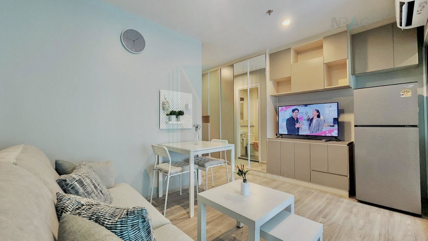 รูป ให้เช่าคอนโด รีเจ้นท์ โฮม บางนา อาคาร A ชั้น 14 1 ห้องนอน ขนาด 28 ตรม ใกล้ BTS บางนา - รูปที่ 3/8