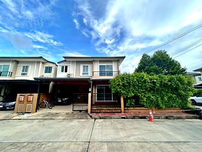 ขายบ้านเดี่ยว : ขายบ้านเดี่ยว 2 ชั้น หมู่บ้าน ภัสสร บางนา-วงแหวน 51 ตารางวา