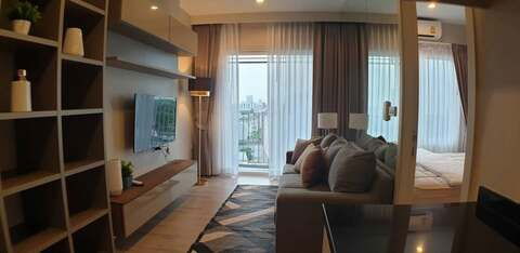 รูป 💥💥ปล่อยเช่าห้องพร้อมอยู่!!  Amber by Estern Tiwanon 1Bed 37 ตร.ม.ชั้น 9 ติด MRT แยกติวานนท์ สอบได้ที่ LINE ID: @atfirm💥💥 - รูปที่ 3/10