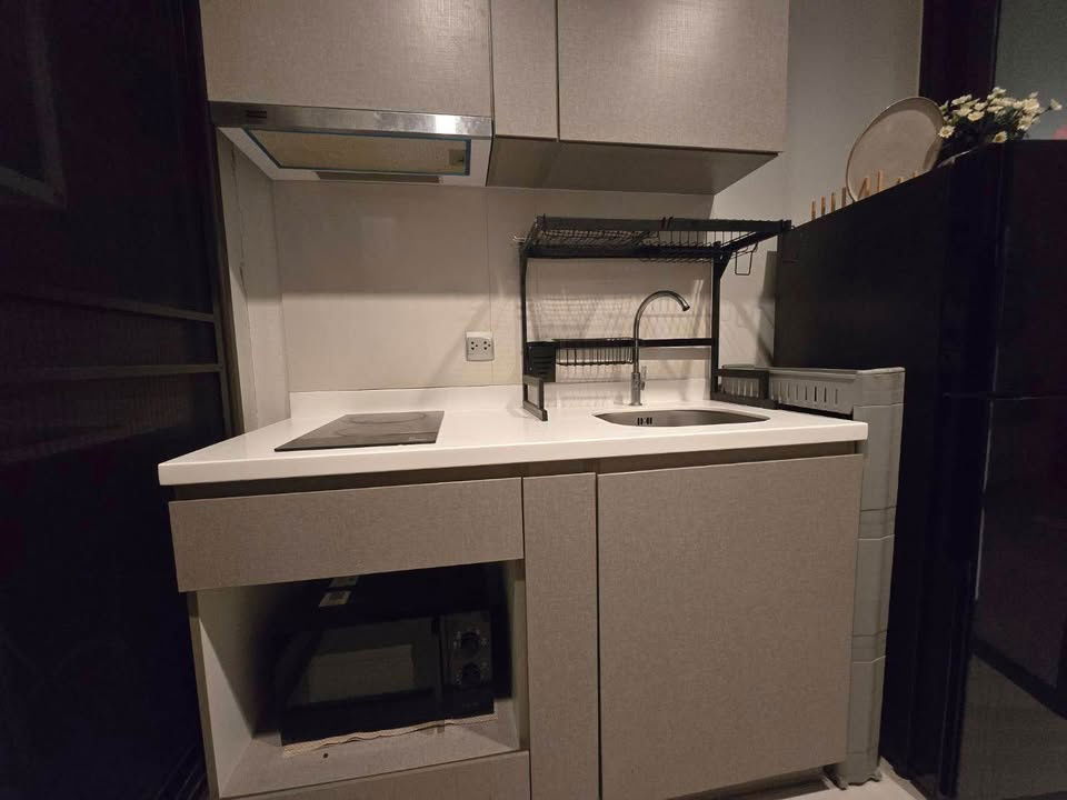 picture 📲Line ID @556ryccg 🏢33 sqm 1 Bedroom Floor8 Life Asoke-Rama 9 Fully furnished near Subway MRT Rama9 - 4/8