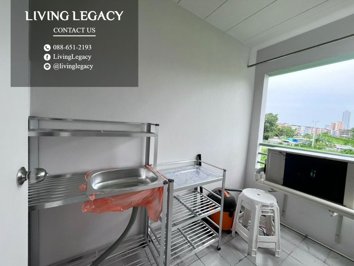 รูป SZYP3Y ให้เช่าคอนโด Lumpini Center Happyland 24 ตร.ม. ชั้น 3 line id : @livinglegacy - รูปที่ 7/11