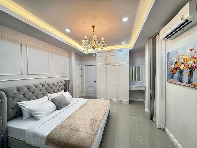 รูป ขายบ้านเดี่ยวพัทยา บ้านสวย ตกแต่งพร้อมอยู่ ทำเลดี ใกล้แหล่งช้อปปิ้ - รูปที่ 6/15
