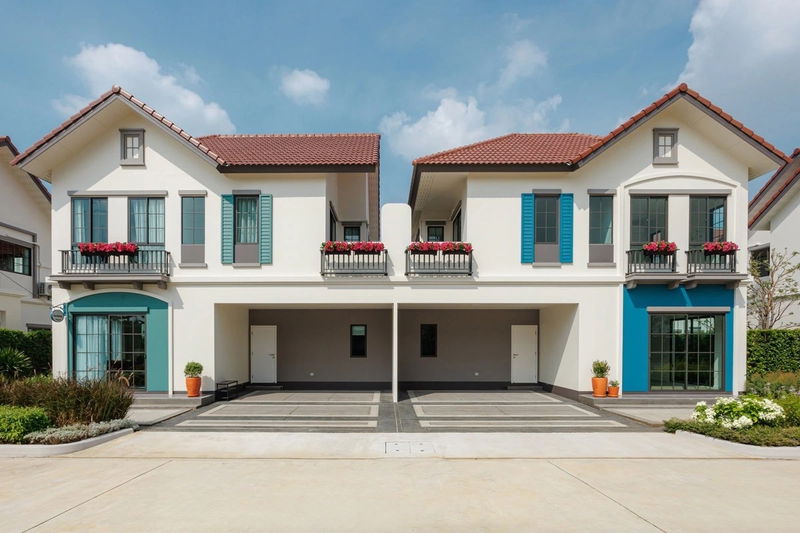 ขายบ้านแฝด : เปิดแฝดตัวอย่าง แต่งครบพร้อมอยู่ l 4 ห้องนอน l โซนส่วนตัวใหม่ หน้าบ้านไม่ชนใคร