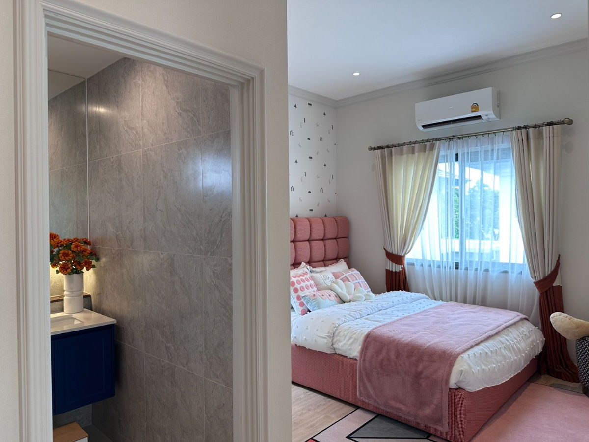 รูป บ้านตัวอย่างพร้อมเข้าอยู่ตกแต่งครบ - รูปที่ 22/31
