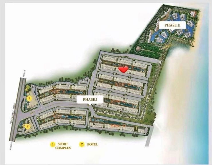 รูป ขายคอนโด ซีไซด์ ซิตี้ ( Seaside City ) อำเภอชะอำ จังหวัดเพชรบุรี  - รูปที่ 20/21