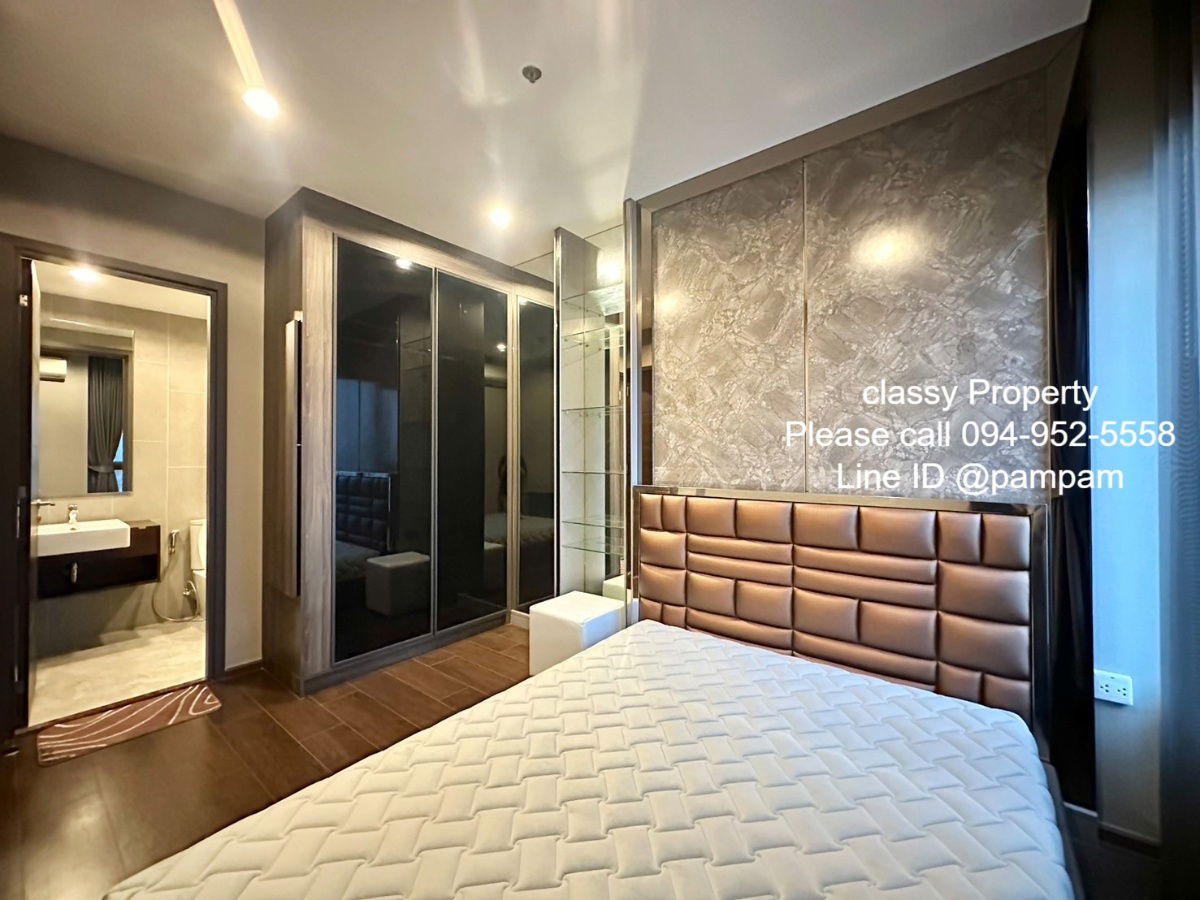 picture *** Condo for rent : C Ekkamai 1 Bedroom  Nice decorated Fully furnished Built-in furniture *** - 11/20