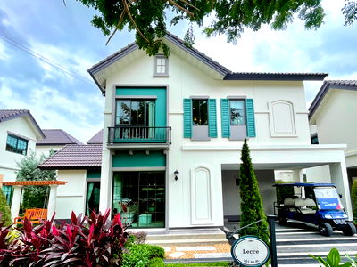 บ้านเดี่ยว นนทบุรี : บ้านเดี่ยวดีไซน์พรีเมียม พร้อมเฟอร์นิเจอร์และเครื่องใช้ไฟฟ้าครบชุด ราคา 9.99 ล้านบาท