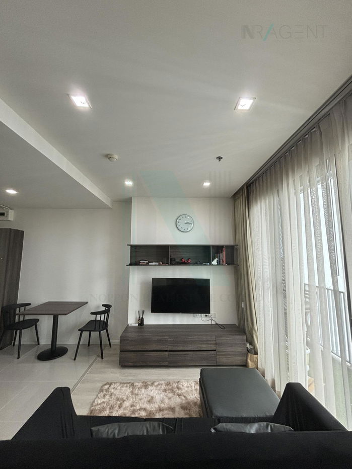 รูป ให้เช่าคอนโด ควินน์ รัชดา 17 อาคาร B ชั้น 20 1 ห้องนอน ขนาด 46.00 ตรม ใกล้ Glasshouse รัชดาภิเษก - รูปที่ 2/8