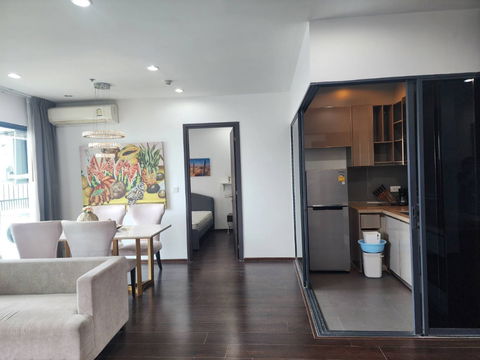 For rent 💥C ekkamai condo 💥 Beautiful room, ready to move in, beautifully decorated, fully furnished. 