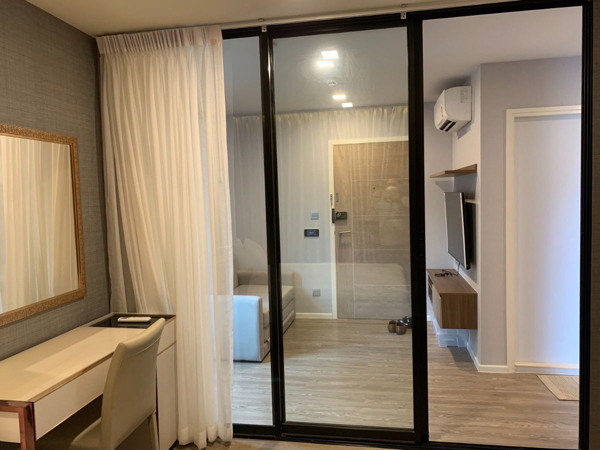 รูป ให้เช่า Kave Town Space 2ห้องนอน 2ห้องน้ำ พื้นที่36 ตรม. ชั้น 7 ตึก B  ใกล้ ม. กรุงเทพ สะดวกสบาย เฟอร์นิเจอครบ พร้อมอยู่ - รูปที่ 2/13