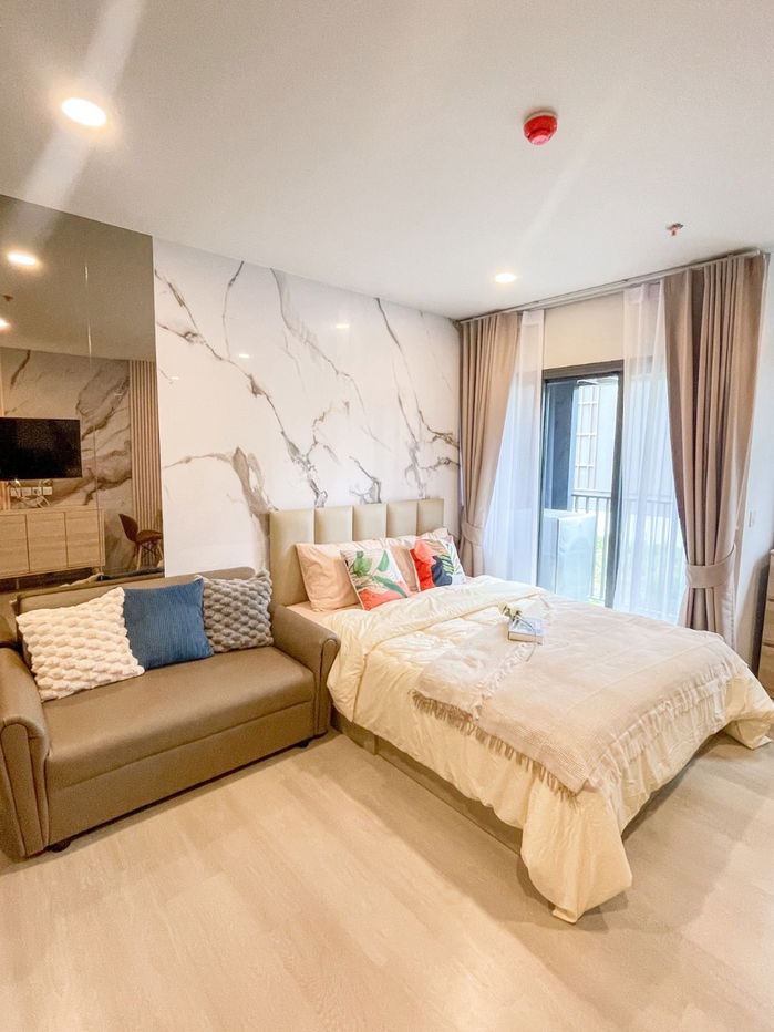 รูป Aspire Onnut Station, คอนโดส่วนกลางสวยมาก, ห้องสตูดิโอสวยจึ้ง,  ค่าเช่า 16k  - รูปที่ 4/20