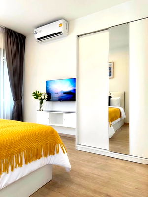 Condos for rent : WS1766 🏢 For rent The Rich Rama 9 Srinakarin, very new room, ready to move in, rent only 16,000 baht/month