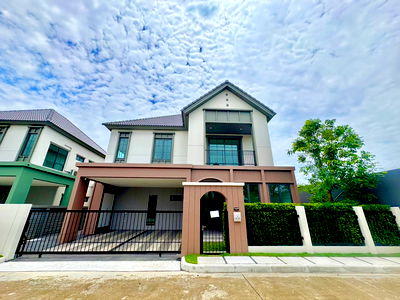บ้านเดี่ยว เวิร์คพอยท์ เอ็นเทอร์เทนเมนท์ : บ้านใหม่ โซนรังสิต สราญสิริ รังสิต2