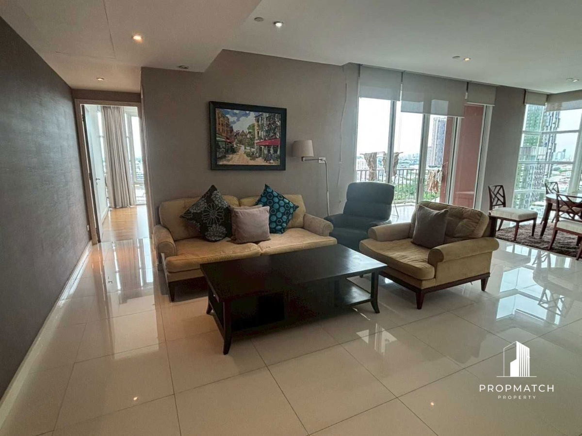 รูป ✨Flash Deal ✨Fullerton Sukhumvit ( 3Bed 3Bath 170SQM.) แต่งครบพร้อมอยู่ !! เพียง 95,000  บาทต่อเดือน Tel.0981315848 @propmatch - รูปที่ 1/13