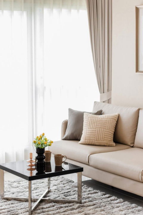 รูป ให้เช่า Aspire พระราม 9 (2 bed room) วิวทิศเหนือชัดเจนมาก ตกแต่งสวย พร้อมเข้าอยู่ - RW006734 - รูปที่ 5/8